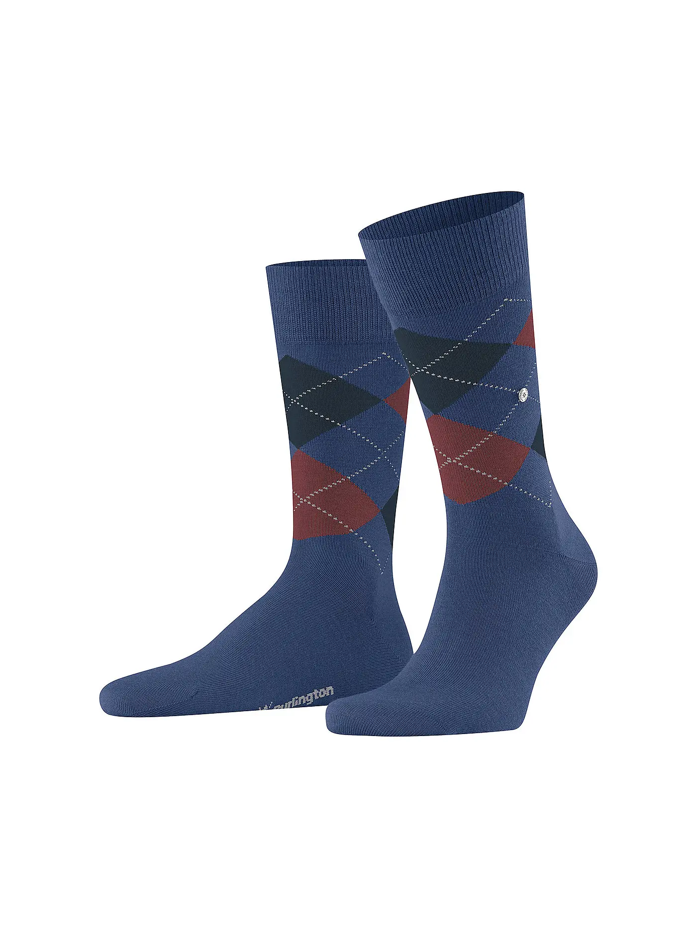 BURLINGTON | Herren Socken EDINBURGH 40-46 curry | blau